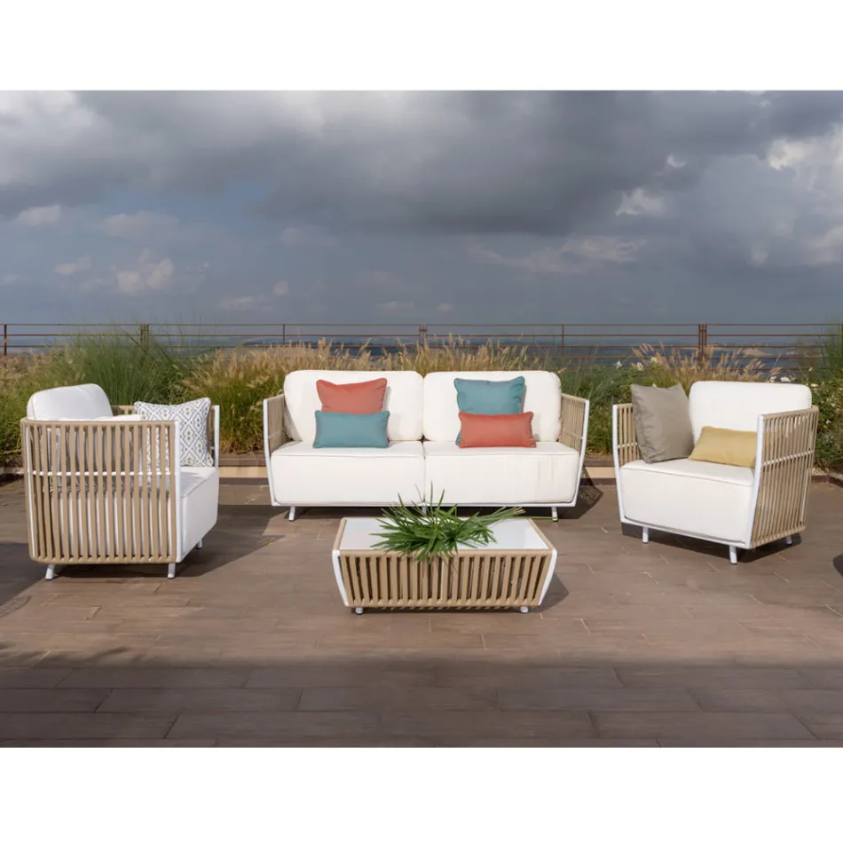 Kopshti i Kopshtit në Alumin dhe Pëlhurë të Bardhë - Eugene Viadurini