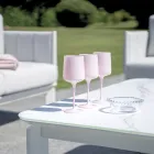 Set Kopshti i Shtratuar me Tapiceri Alumini dhe Pëlhure me Jastëkë - Vetra Viadurini