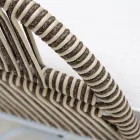 Kopsht sallon në Alumin dhe Litar Weaving - Alcor Viadurini