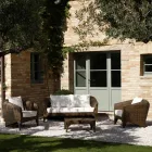 Marka REHAU për Dhomë Ndenjeje prej Poliratani në Ngjyra të Ndryshme dhe Jastëkë të Bardhë - Madness Viadurini