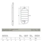 Dizajni ngrohës për peshqirë "All Round Bubble" në çelik Prodhuar në Itali - I qetë Viadurini