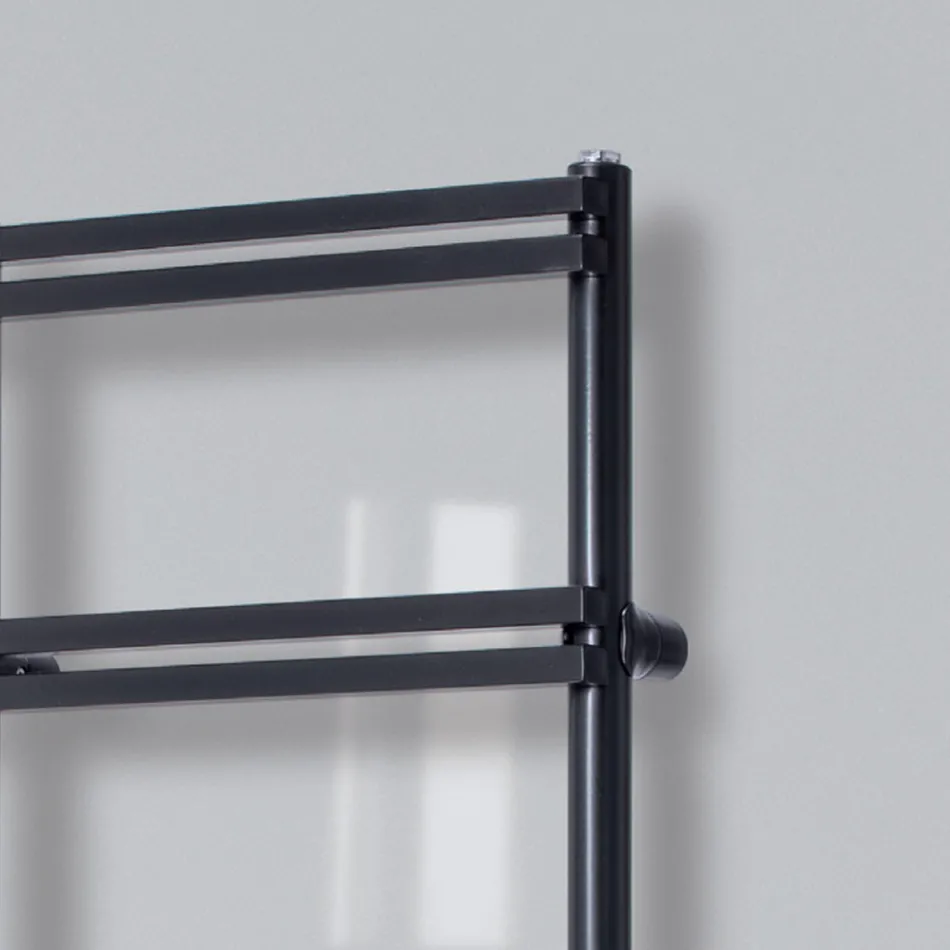 Ngrohëse elektrike për peshqirë me kolektorë vertikalë Made in Italy - Ginger Viadurini