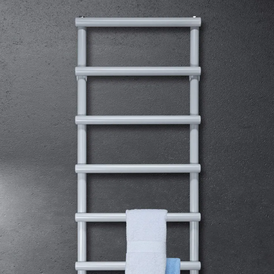 Ngrohëse elektrike për peshqirë me elemente rrethore Made in Italy - Strawberry Viadurini