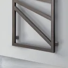 Ngrohëse elektrike për peshqirë me elemente katrore Made in Italy - Bajame Viadurini