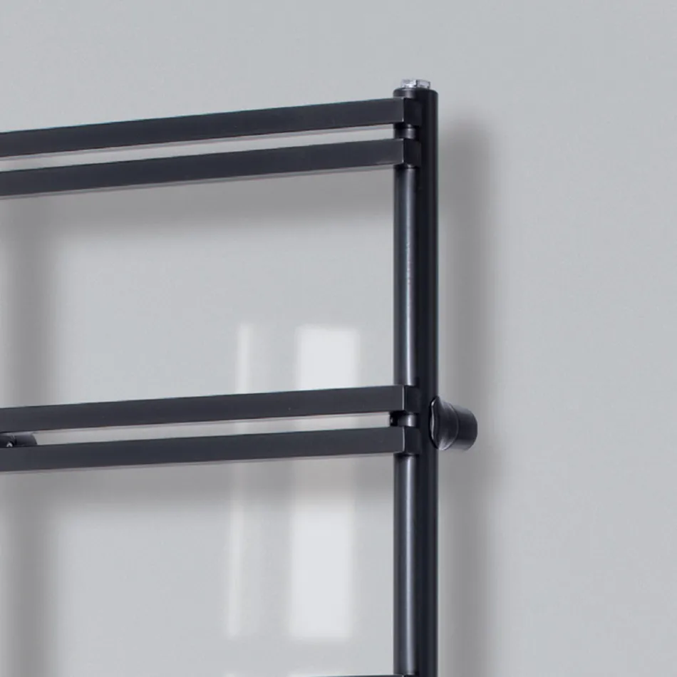 Ngrohëse hidraulike për peshqirë me kolektorë vertikalë Prodhuar në Itali - Xhenxhefil Viadurini