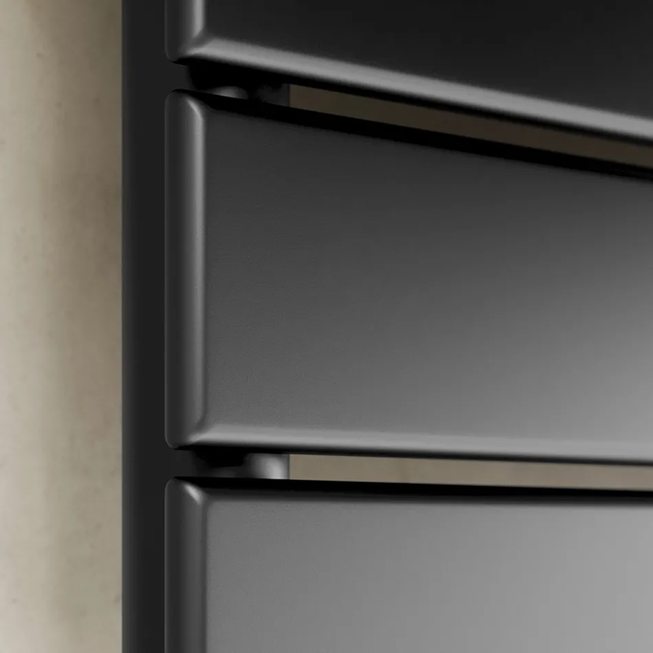 Ngrohëse peshqirësh hidraulike prej çeliku të zi me karboni Prodhuar në Itali - Carezza Viadurini