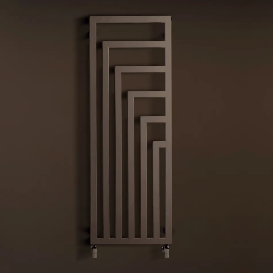 Ngrohëse peshqirësh hidraulik çeliku me dizajn modern Prodhuar në Itali - Potentia Viadurini