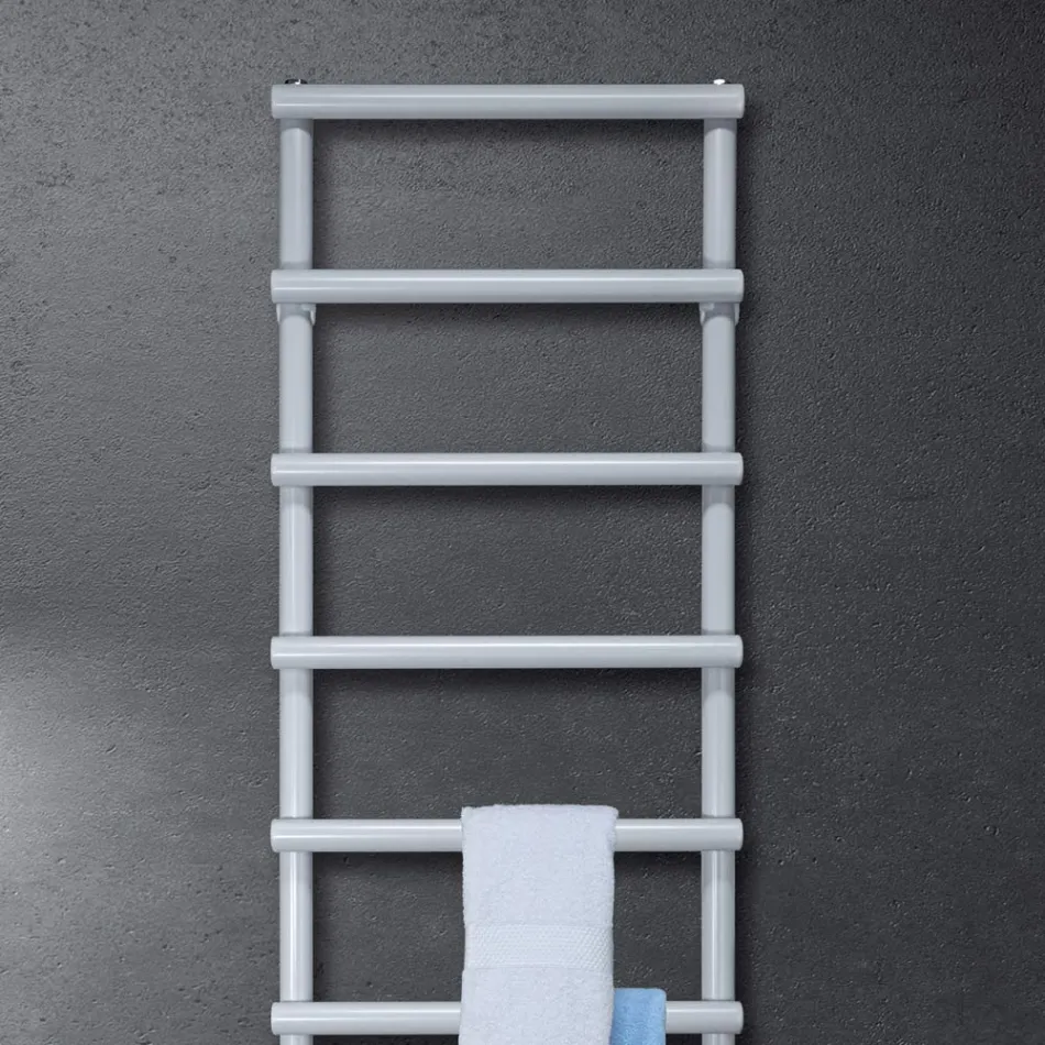 Ngrohëse peshqiri e përzier me elemente rrethore Prodhuar në Itali - Luleshtrydhe Viadurini