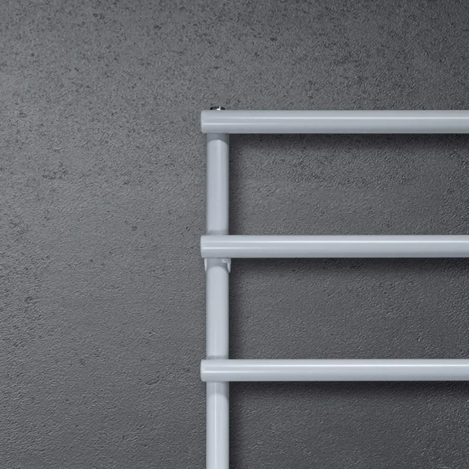 Ngrohëse peshqiri e përzier me elemente rrethore Prodhuar në Itali - Luleshtrydhe Viadurini