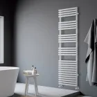 Ngrohëse peshqirësh prej çeliku të përzier me ngjyrë të bardhë të pastër, e prodhuar në Itali - Limon Viadurini