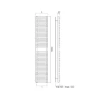 Ngrohëse e përzier për peshqirë e prodhuar në çelik karboni - i butë Viadurini