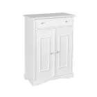 Këpucë me 1 sirtar dhe 2 dyer druri Made in Italy - Lasa Viadurini