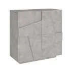 Dollap Këpucësh Indoor me 2 Dyer Melamine Prodhuar në Itali - Naditza Viadurini