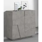 Dollap Këpucësh Indoor me 2 Dyer Melamine Prodhuar në Itali - Naditza Viadurini