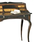 Tavolinë me 5 sirtarë dhe majë të lëvizshme Made in Italy - Maia Viadurini