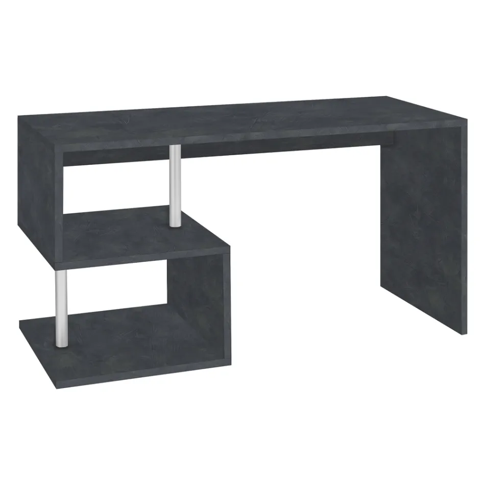 Tavolinë e bardhë ose rrasa në dru me dizajn italian 3 përmasa - Michel Viadurini