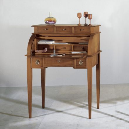 Tavolinë me 6 sirtarë të jashtëm, 3 sirtarë të brendshëm dhe 1 ndarje të prodhuara në Itali - Marte Viadurini