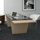 Tavolinë me majë xhami Andrea Stramigioli - Frafalla Viadurini