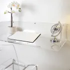 Tavolinë muri Otilia prej pleksiglasi me një dizajn minimalist të prodhuar në Itali Viadurini