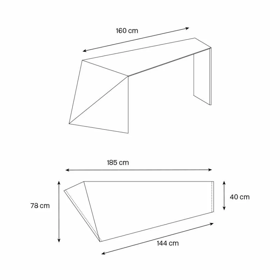 Zyre Moderne e Dizajnit të Zyrës, e bërë në Itali - Rosalia Viadurini