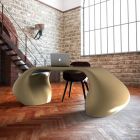 Tavolinë zyre me dizajn modern të bërë në Itali, Telese Viadurini