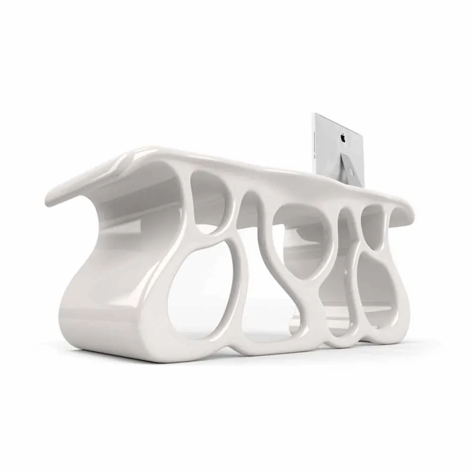 Tavolinë zyre moderne e dizajnit e prodhuar në Itali, Mirto Viadurini