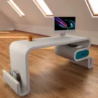 Tavolinë moderne e projektimit Flex Made in Italy Viadurini