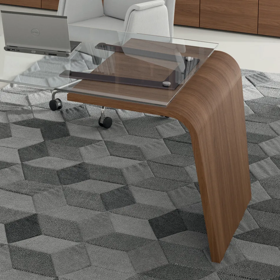 Tavolinë ekzekutive nga Andrea Stramigioli - Butterfly Viadurini