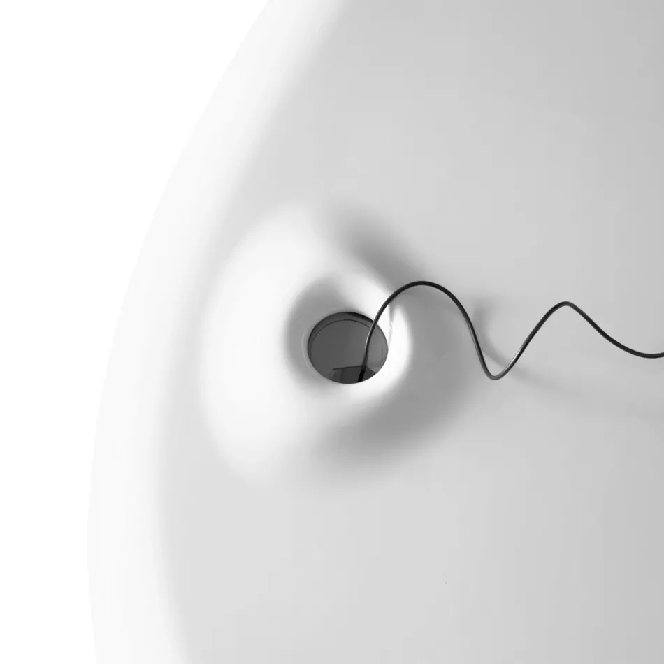 Tavolinë ekzekutive nga Karim Rashid në poliuretani në përfundime të ndryshme - James Viadurini