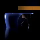 Tavolinë ekzekutive nga Karim Rashid në poliuretani në përfundime të ndryshme - James Viadurini