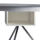 Tavolinë ekzekutive nga Karim Rashid në poliuretani - James Viadurini