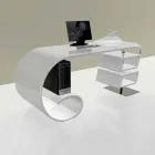 Tavolina moderne e zyrave e prodhuar në Itali, Miagliano Viadurini