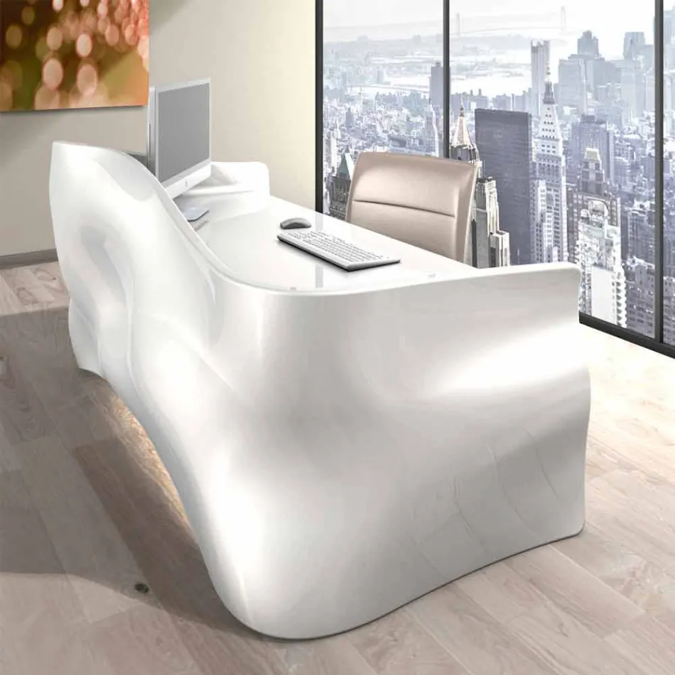 Tavolina bashkëkohore e shkrimit Office Veil, e bërë në Itali Viadurini