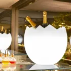 Kovë akulli Kalimera Slide bardhë e ndritshme e bërë në Itali Viadurini