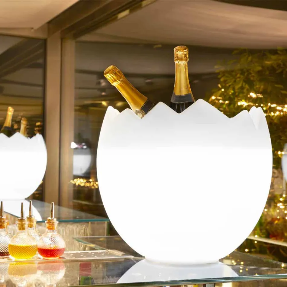 Kovë akulli Kalimera Slide bardhë e ndritshme e bërë në Itali Viadurini