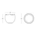 Kovë akulli Kalimera Slide bardhë e ndritshme e bërë në Itali Viadurini