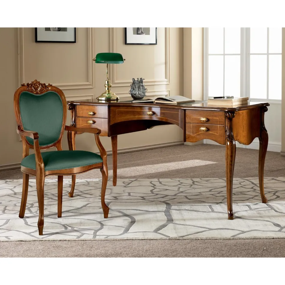 Karrige klasike prej druri me susta arre ose ari Prodhuar në Itali - Imperator Viadurini