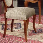 Karrige klasike prej druri dhe pëlhure me ose pa mbështetëse krahu Prodhuar në Itali - Ellie Viadurini