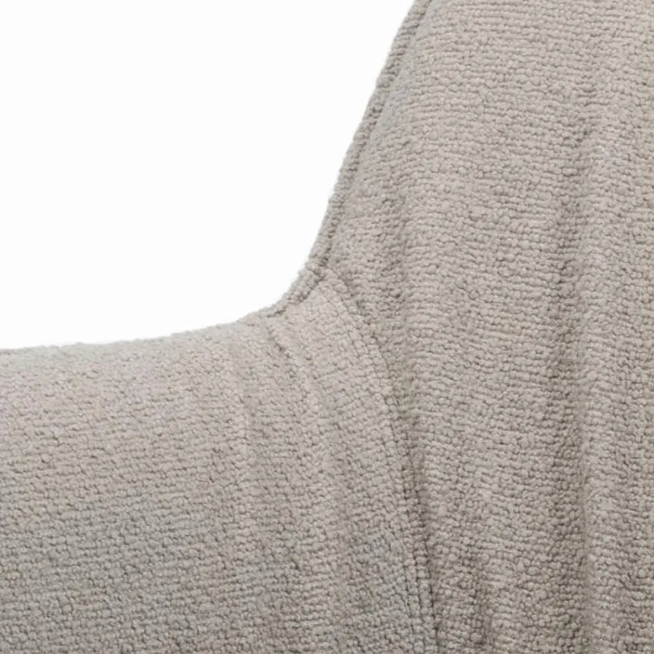 Karrige me mbështetëse krahu me sedilje të veshur me susta dhe këmbë çeliku Prodhuar në Itali - Ascoli Viadurini