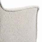 Karrige me mbështetëse krahu me sedilje të veshur me susta dhe këmbë çeliku Prodhuar në Itali - Ascoli Viadurini