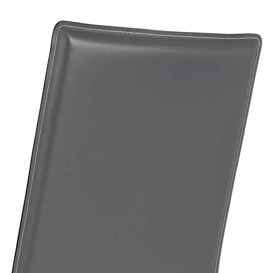 Becca karrige me dizajn modern me takë të lartë, e bërë në Itali Viadurini