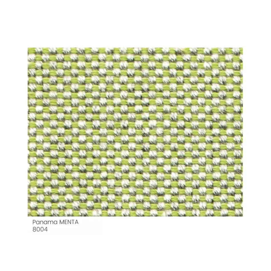 Karrige kuzhine e veshur me susta nga pëlhura dhe metali e prodhuar në Itali 2 copë - Sangria Viadurini