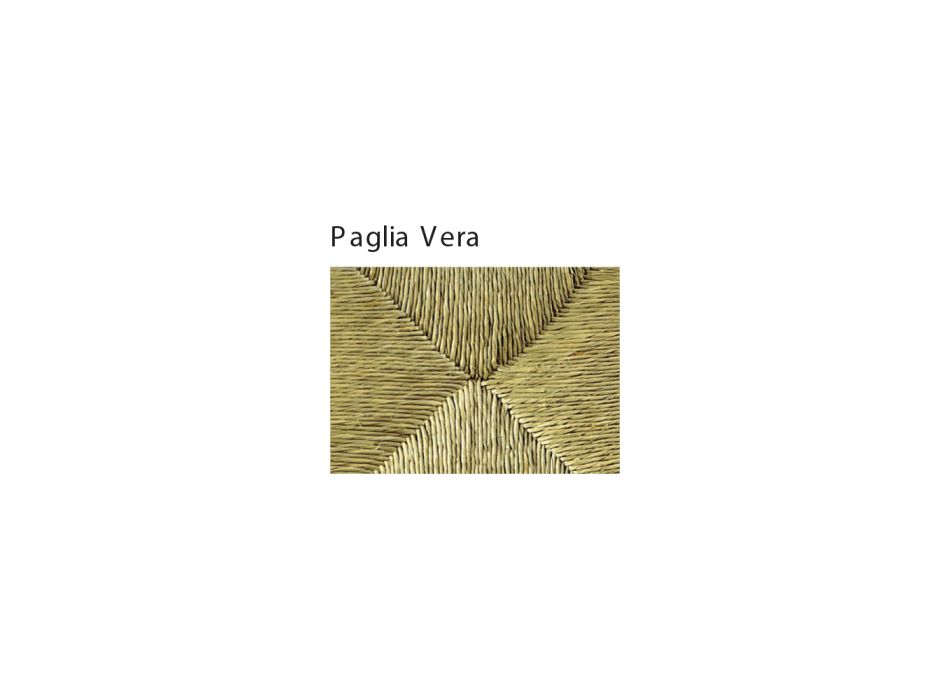 Karrige kuzhine ne dru ahu dhe sedilje ne kashte dizajn italian - Davina Viadurini