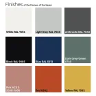 Karrige kuzhine ne dru dhe metal te lyer Prodhuar ne Itali 2 Cope - Saffia Viadurini