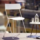 Karrige kuzhine e punuar me dorë në dru dhe çelik të çmuar prodhuar në Itali - Granada Viadurini