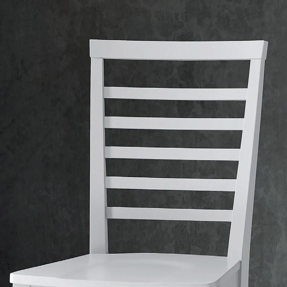 Karrige Kuzhine me Dru Ahu me Dizajn Italian - Jeanine Viadurini