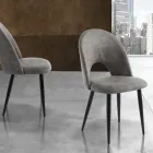 Karrige Kuzhine prej Lëkure Sintetike me Efekt 4 Copë - Renetta Viadurini