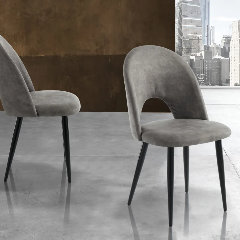 Karrige Kuzhine prej Lëkure Sintetike me Efekt 4 Copë - Renetta Viadurini