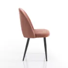 Karrige Kuzhine me Pëlhurë Velvet Effect dhe Metal 4 Copë - Renetta Viadurini