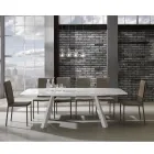 Karrige kuzhine e veshur plotësisht me lëkurë sintetike 2-copë - Atenea Viadurini